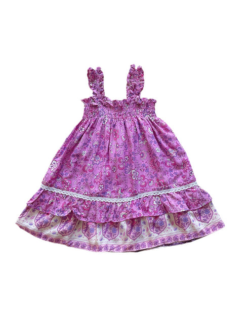 Pink Paisely Dress